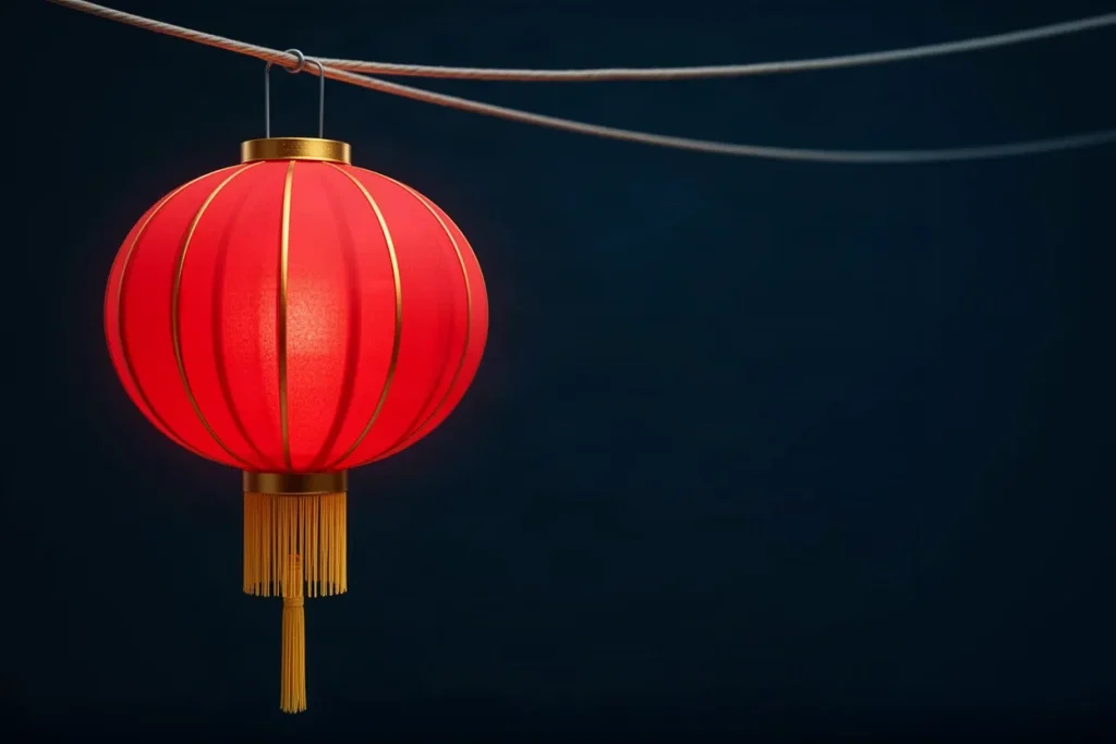 Ảnh minh hoạ đèn lồng giấy đỏ cho mục tổng quan đá gà F8BET