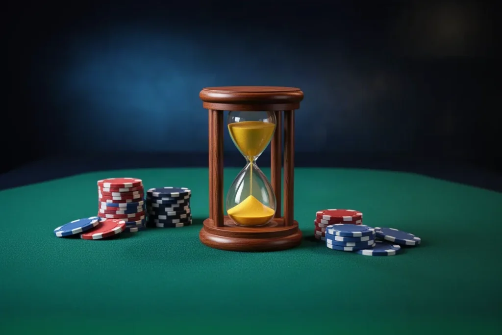 Ảnh minh hoạ đồng hồ cát cho mục kinh nghiệm game bài F8BET