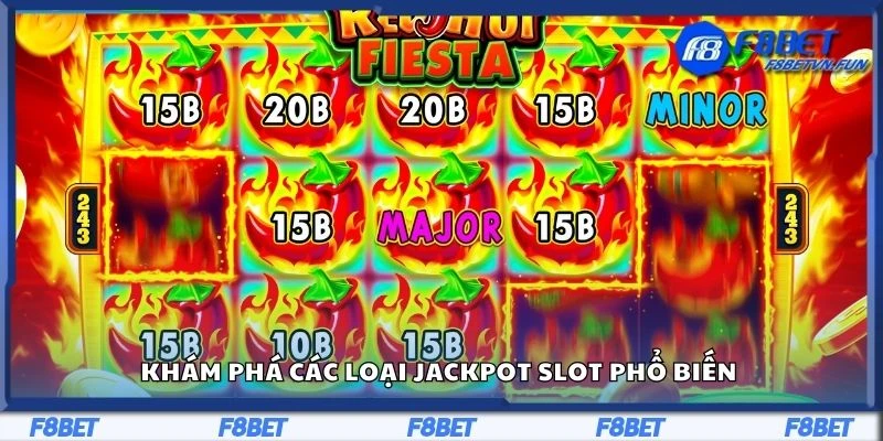 Khám phá các loại jackpot slot phổ biến 