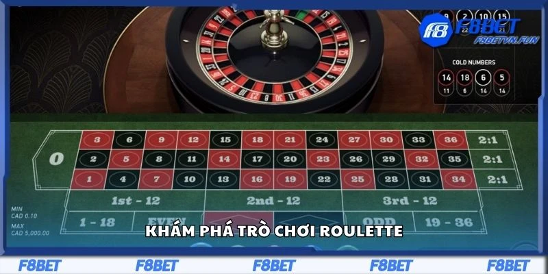 Khám phá trò chơi roulette
